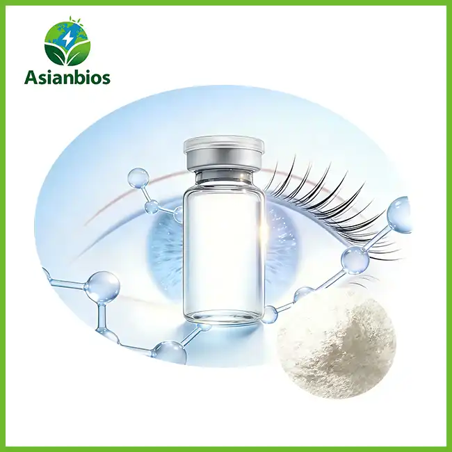 Multi-effect eye peptide powder